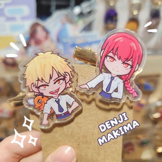 Denji X Makima Clippies (Chainsaw Man)