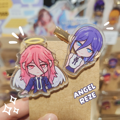 Reze X Angel Clippies (Chainsaw Man)