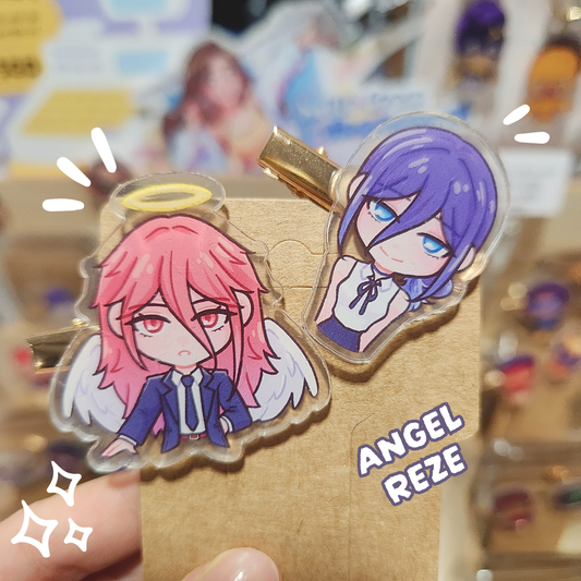 Reze X Angel Clippies (Chainsaw Man)