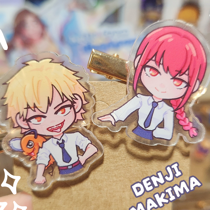 Denji X Makima Clippies (Chainsaw Man)