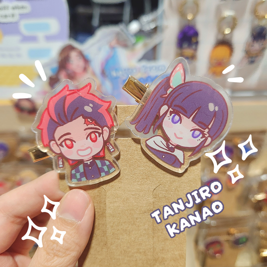 Tanjiro X Kanao Clippies (Demon Slayer)