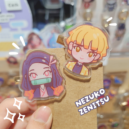 Nezuko X Zenitsu Clippies (Demon Slayer)
