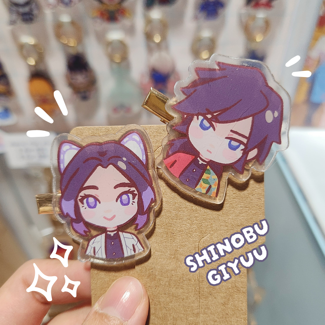 Shinobu X Giyuu Clippies (Demon Slayer)