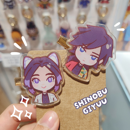 Shinobu X Giyuu Clippies (Demon Slayer)