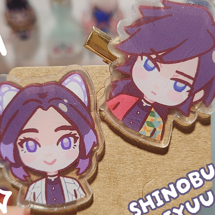 Shinobu X Giyuu Clippies (Demon Slayer)