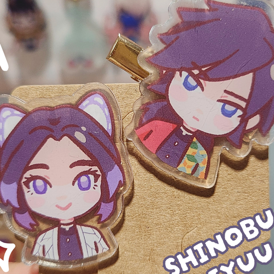 Shinobu X Giyuu Clippies (Demon Slayer)