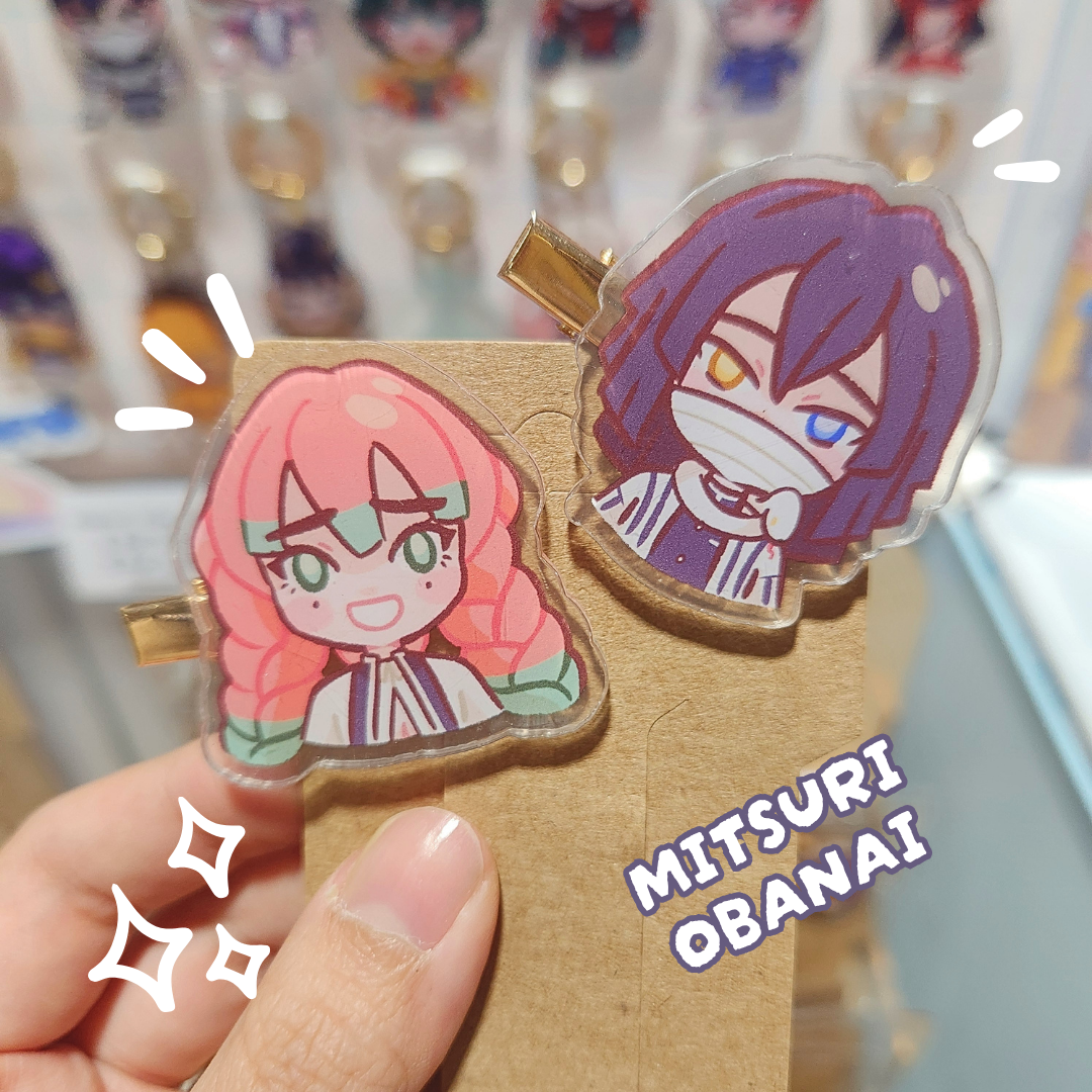 Mitsuri X Obanai Clippies (Demon Slayer)