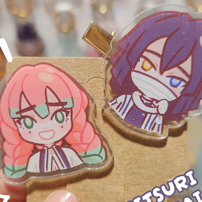 Mitsuri X Obanai Clippies (Demon Slayer)