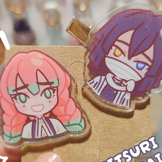 Mitsuri X Obanai Clippies (Demon Slayer)