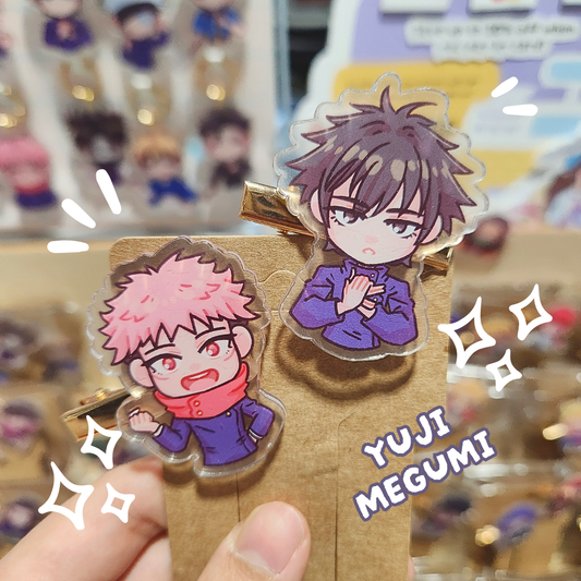 Yuji X Megumi Clippies (Jujutsu Kaisen)
