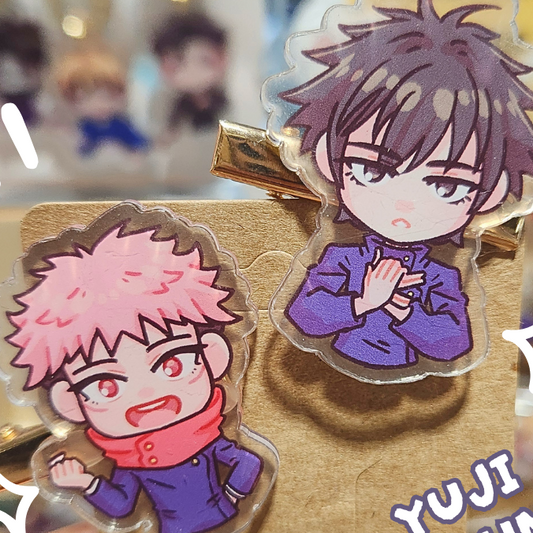 Yuji X Megumi Clippies (Jujutsu Kaisen)