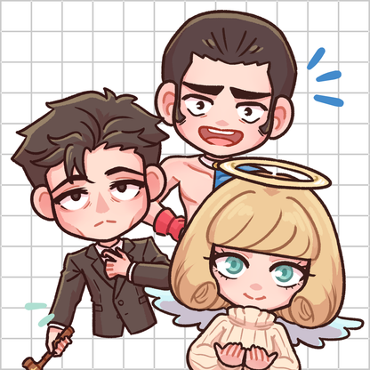 JJK Final Domain Expansion Sticker Pack (Jujutsu Kaisen)