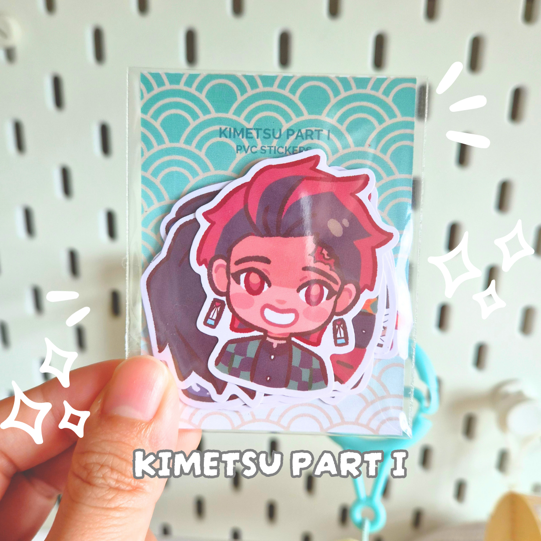 Kimetsu I (Demon Slayer) Sticker Pack