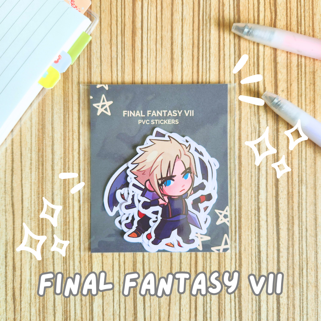 Final Fantasy VII Sticker Pack