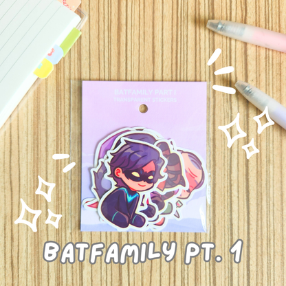 Batfamily Part I Sticker Pack