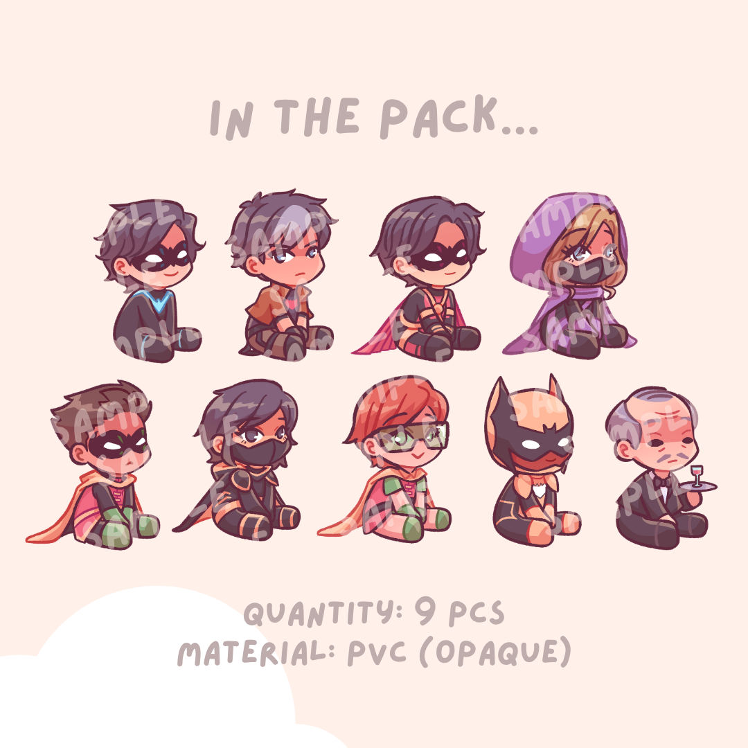 Batfamily Part I Sticker Pack