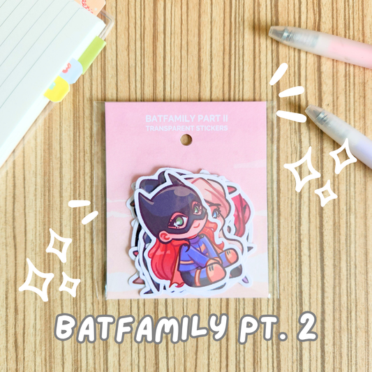 Batfamily Part II Sticker Pack