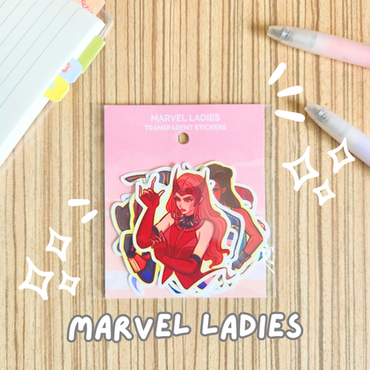 Marvel Ladies Sticker Pack