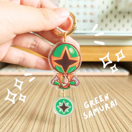 Green Samurai Ranger Charm (Ninja Storm)
