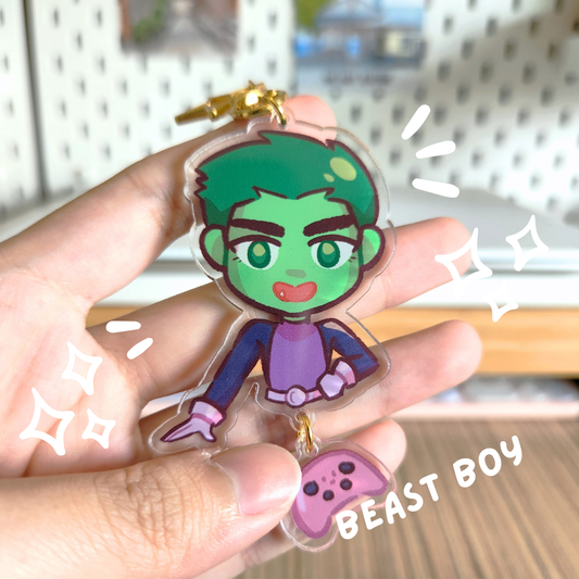 Beast Boy Charm (Titans Together)