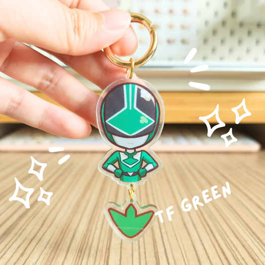 Green Ranger Charm (Time Force Power Rangers)