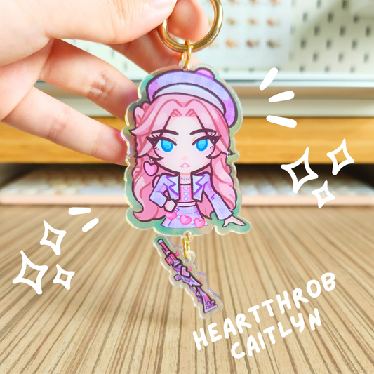 Heartthrob Caitlyn Charm (League of Legends)