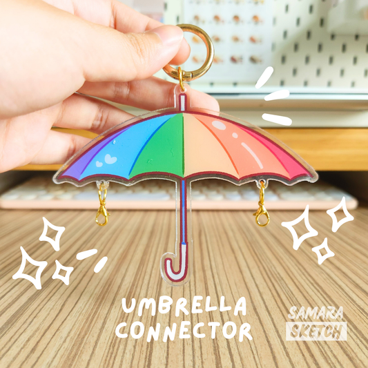 Pride Umbrella Charm Connector