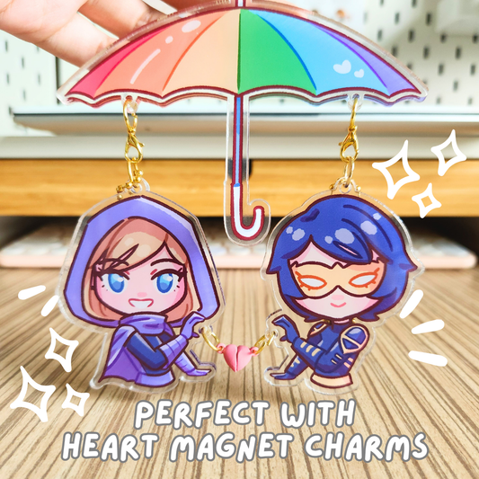 Pride Umbrella Charm Connector