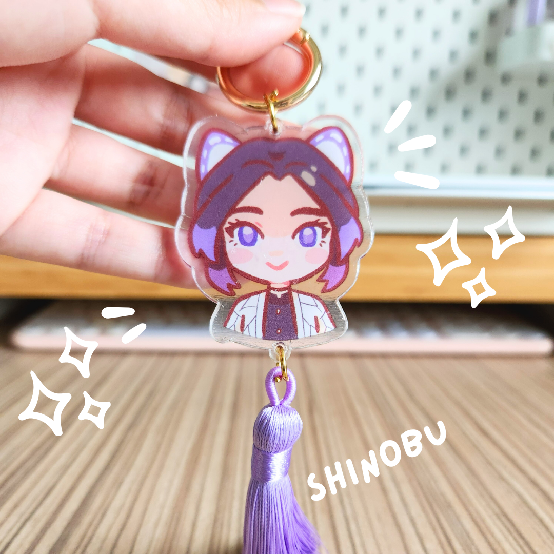 Shinobu Tassel Charm (Demon Slayer)