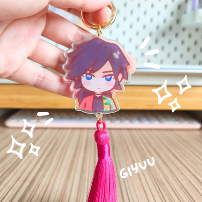 Giyuu Tassel Charm (Demon Slayer)