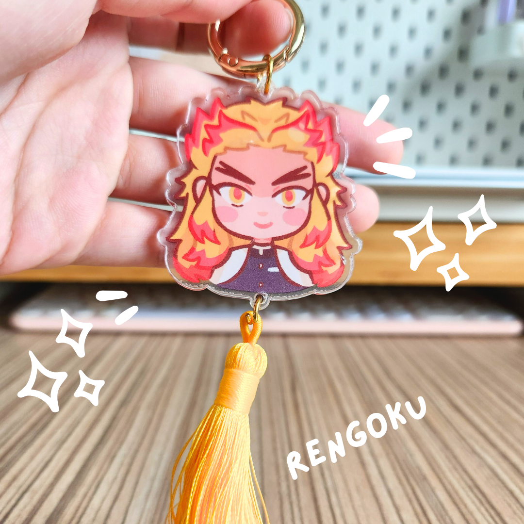 Rengoku Tassel Charm (Demon Slayer)