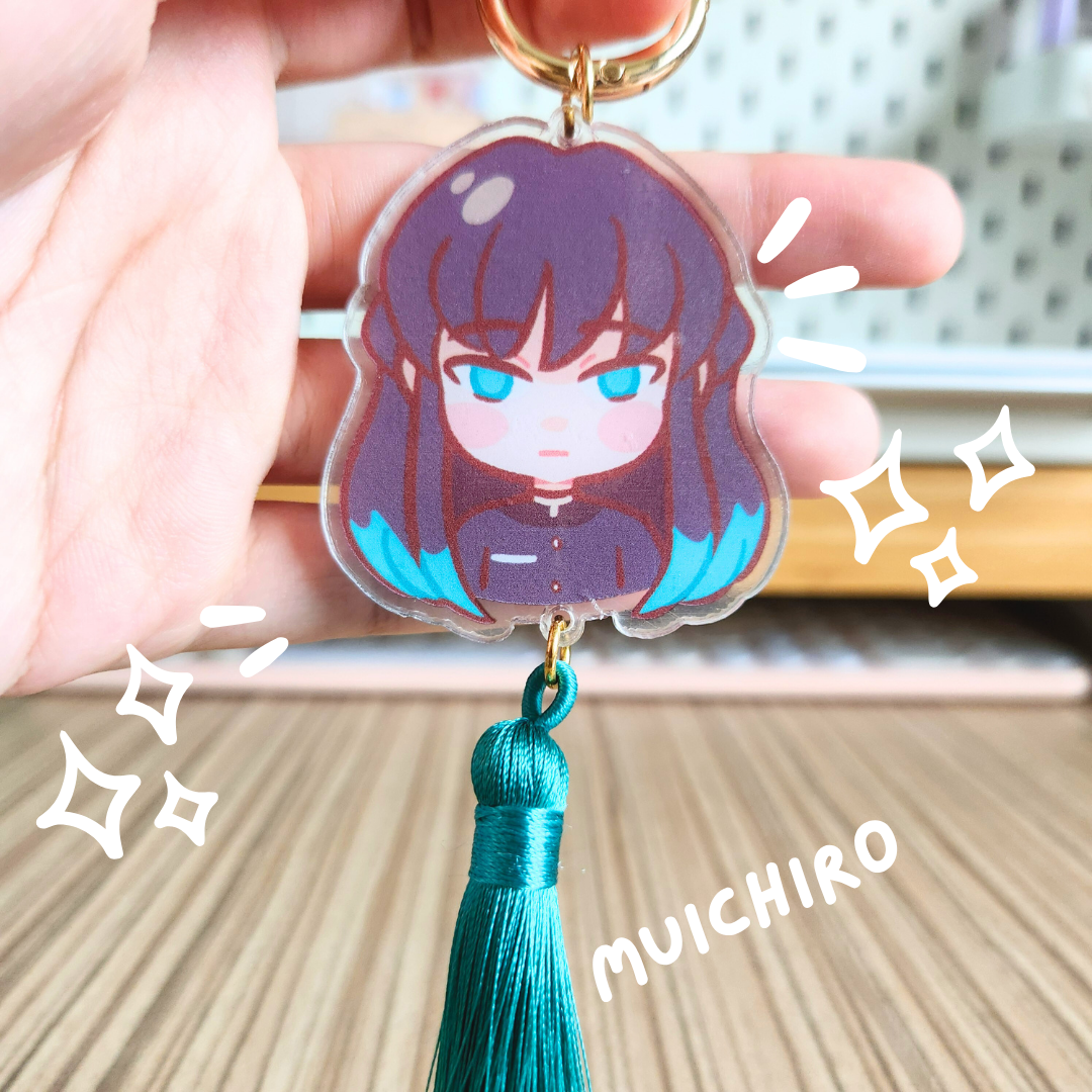 Muichiro Tassel Charm (Demon Slayer)