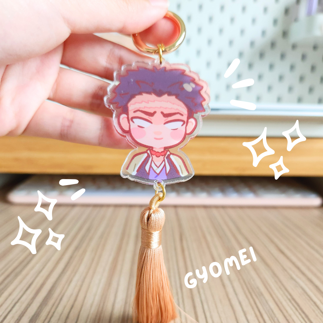 Gyomei Tassel Charm (Demon Slayer)