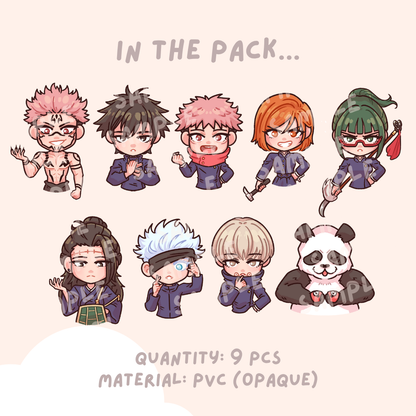 Jujutsu Kaisen Sticker Pack