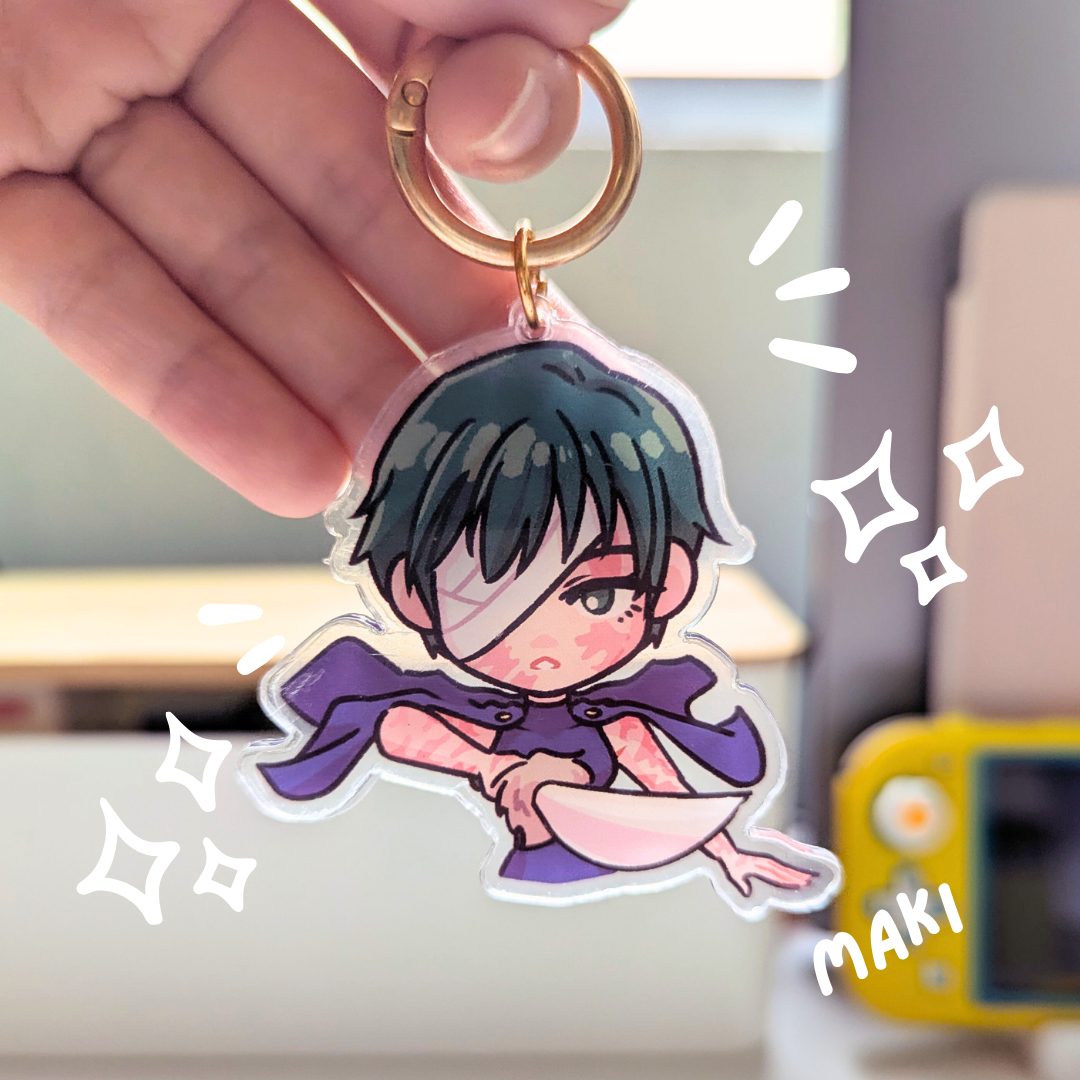 Maki (Culling Games) Charm (Jujutsu Kaisen)