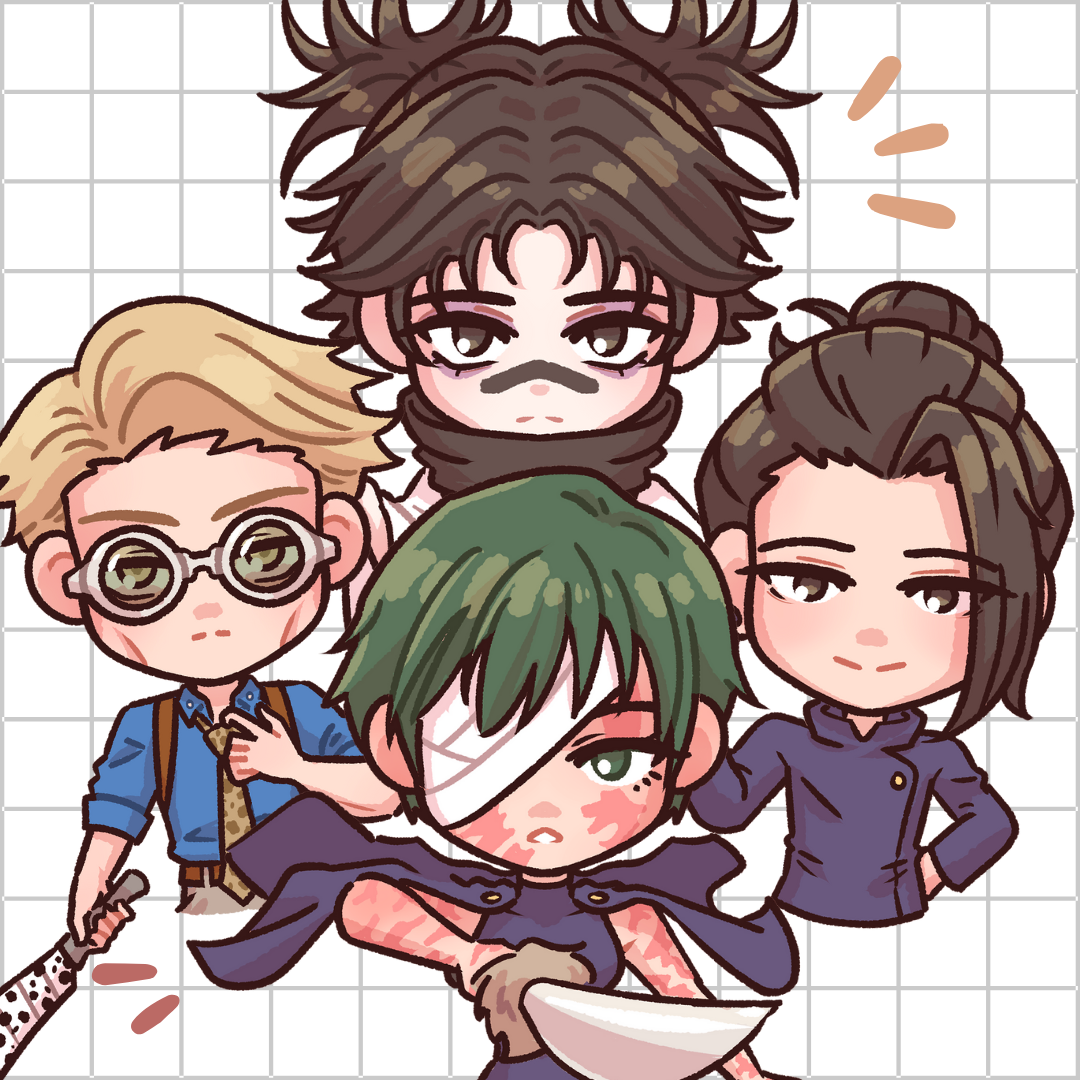 JJK (Domain) Expansion Sticker Pack