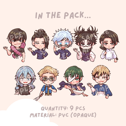 JJK (Domain) Expansion Sticker Pack