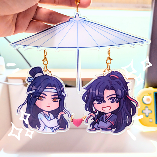 MDZS Wangxian 3pc Charms Set