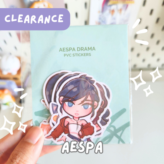 aespa Drama Sticker Pack  [CLEARANCE]