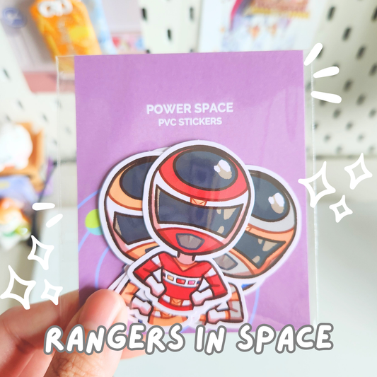 Power Rangers In Space Sticker Pack