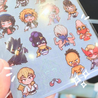 Boku no hero Sticker Sheet