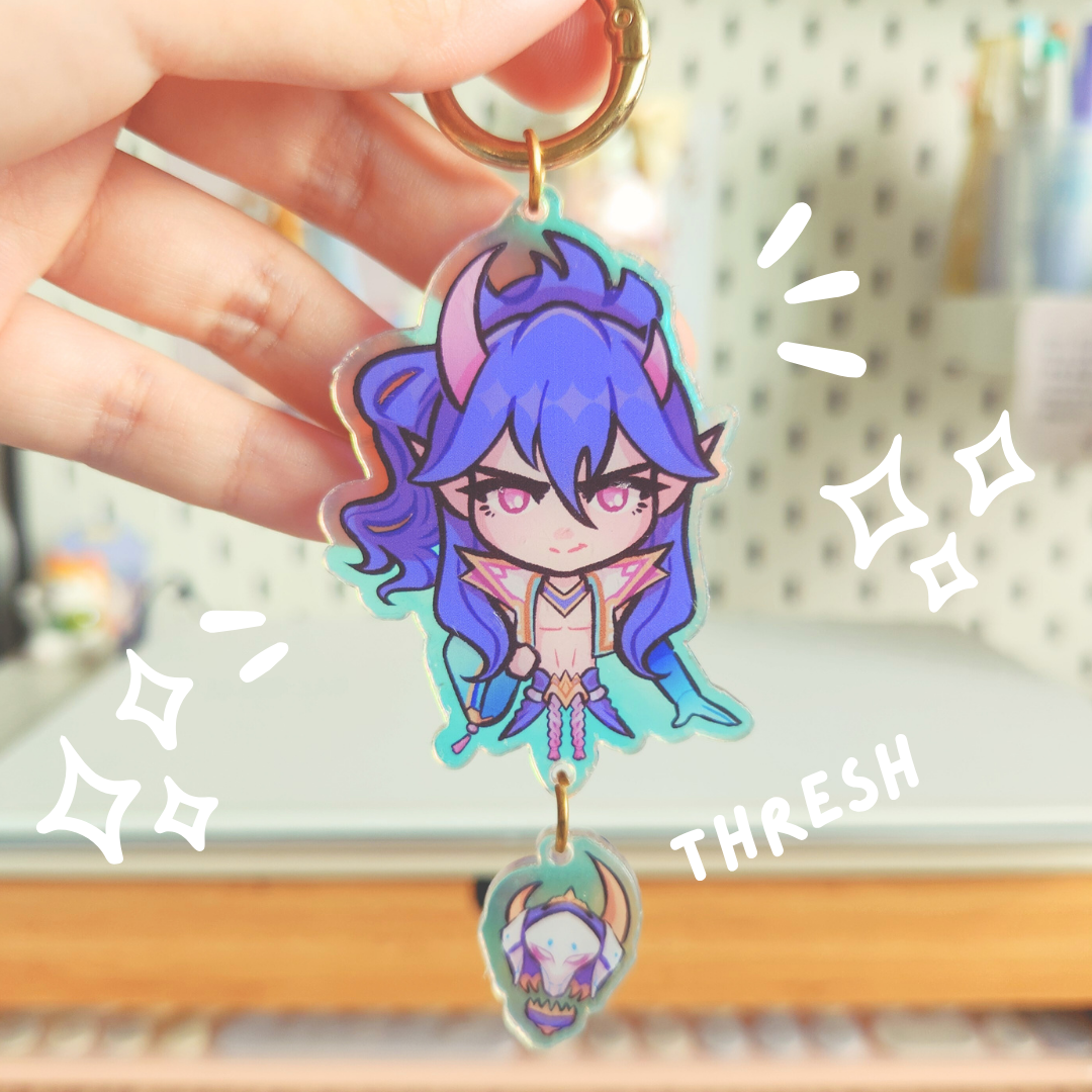 Thresh Charm (Spirit Blossom)