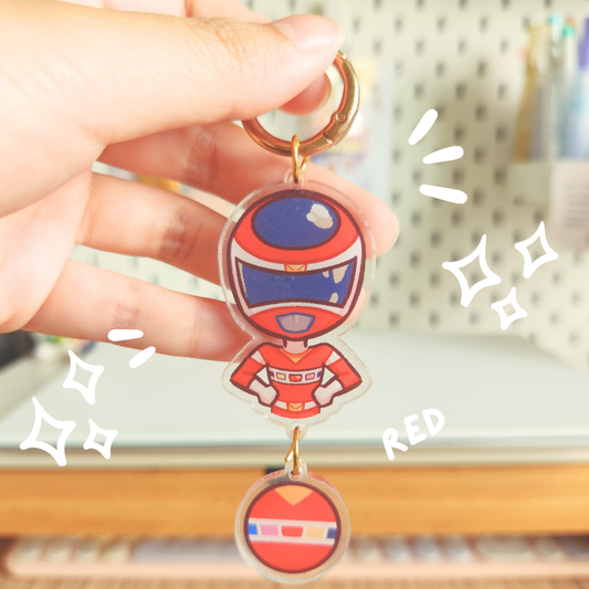 Red Ranger Charm (Power Rangers In Space)