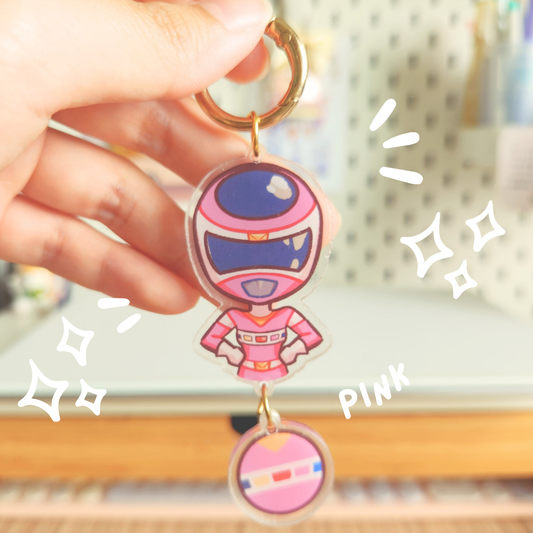 Pink Ranger Charm (Power Rangers In Space)