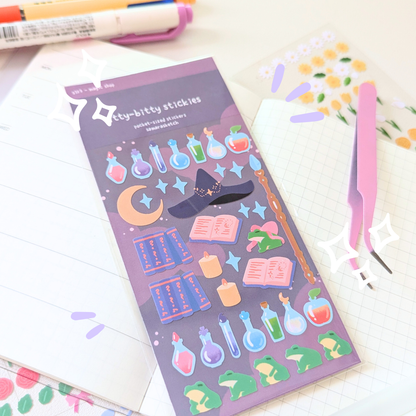 itty-bitty stickies - magic shop (s127)