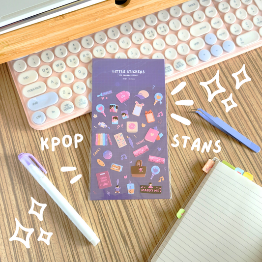 little stickers #101 - i stan