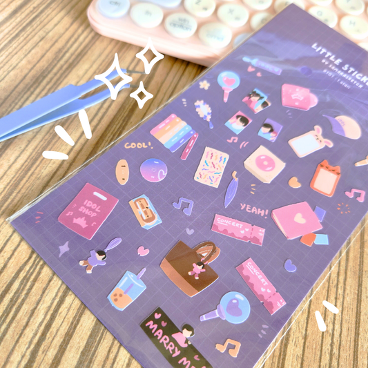 little stickers #101 - i stan