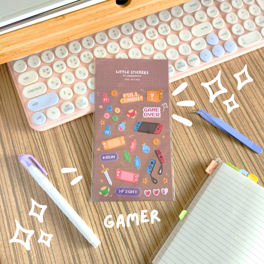 little stickers #103 -  let's play!