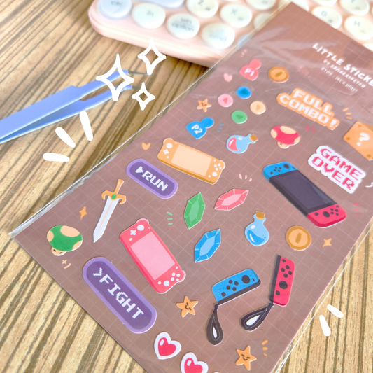 little stickers #103 -  let's play!