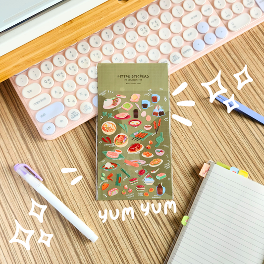 little stickers #105 - nom nom